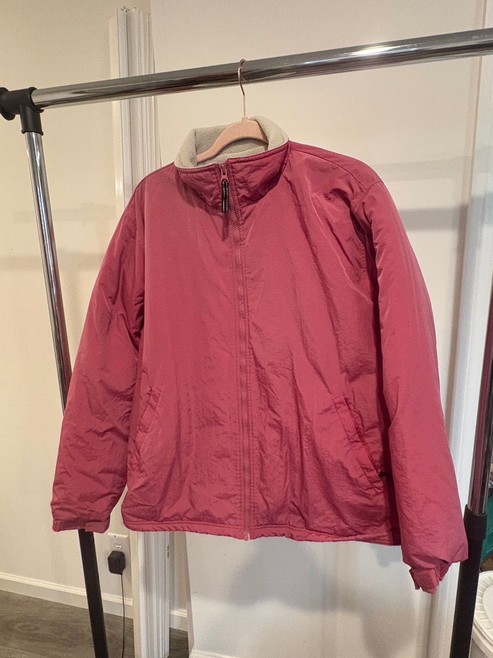 Women's Pink Salmon color Natural Reflections size XL JACKET